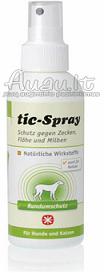 Tic–Spray Patikima apsauga nuo kenkėjų (erkių, blusų, utėlių) 150 ml. iki 48 val.